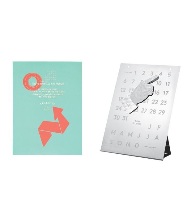 Tom Dixon  Tom Dixon - Tool the Perpetual kalender chroom