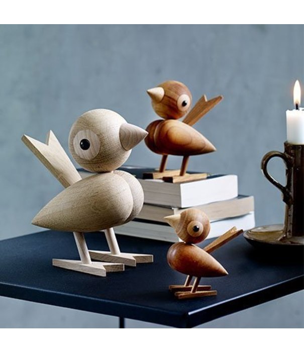 Lucie Kaas  Lucie Kaas -  Sparrow Large teak