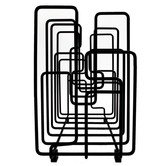 Maze - In the neighbourhood magazine rack steel