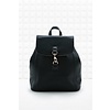 Small black backpack with product options