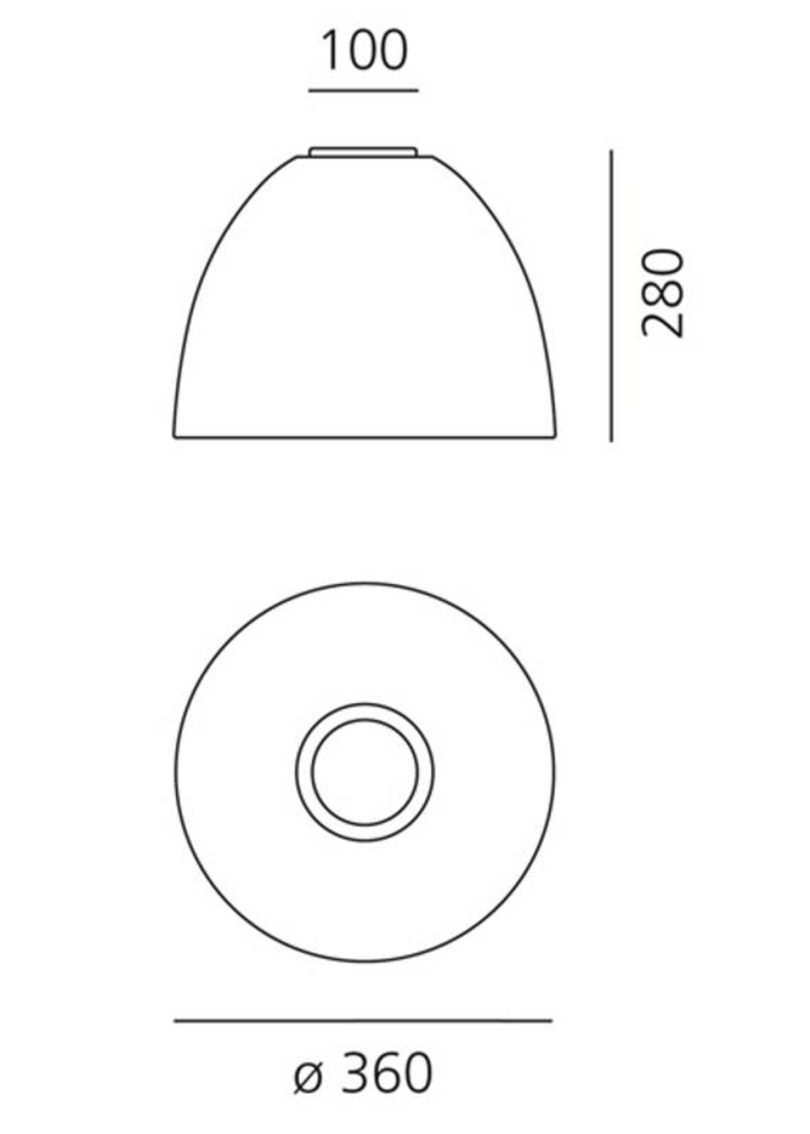 Artemide Nur Mini plafondlamp