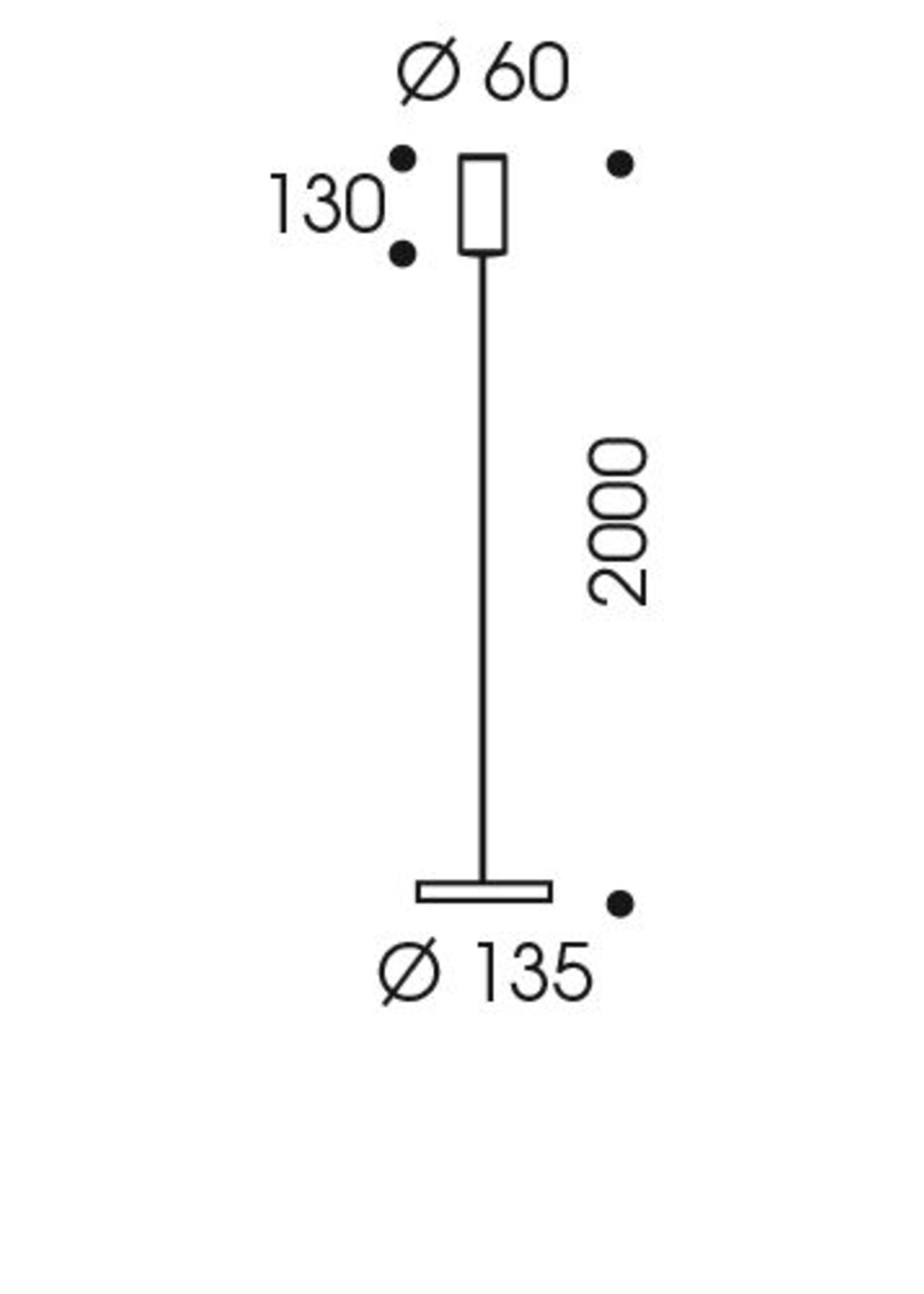 Oligo Decent 1 hanglamp