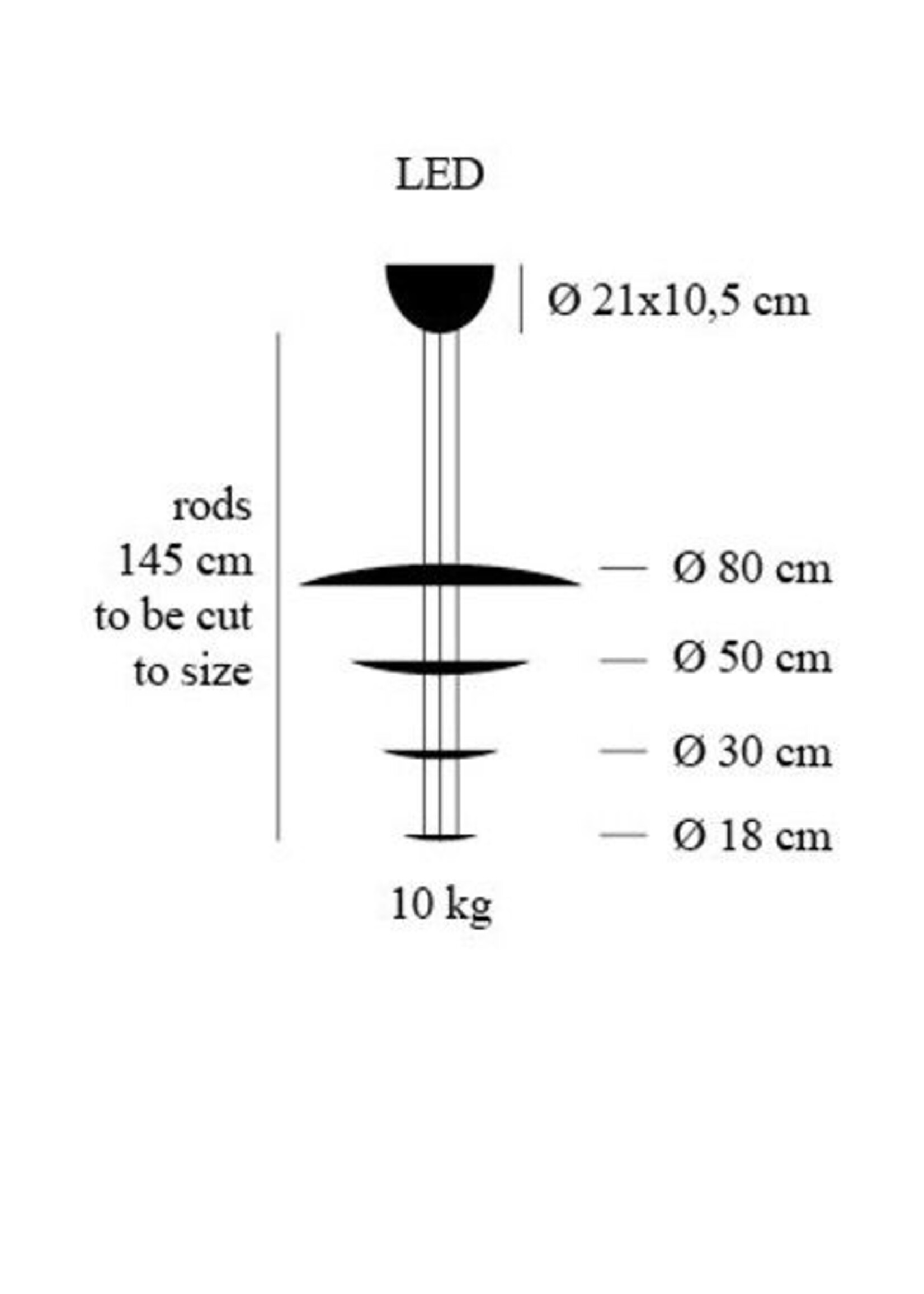 Catellani & Smith Macchina della Luce  model A  hanglamp