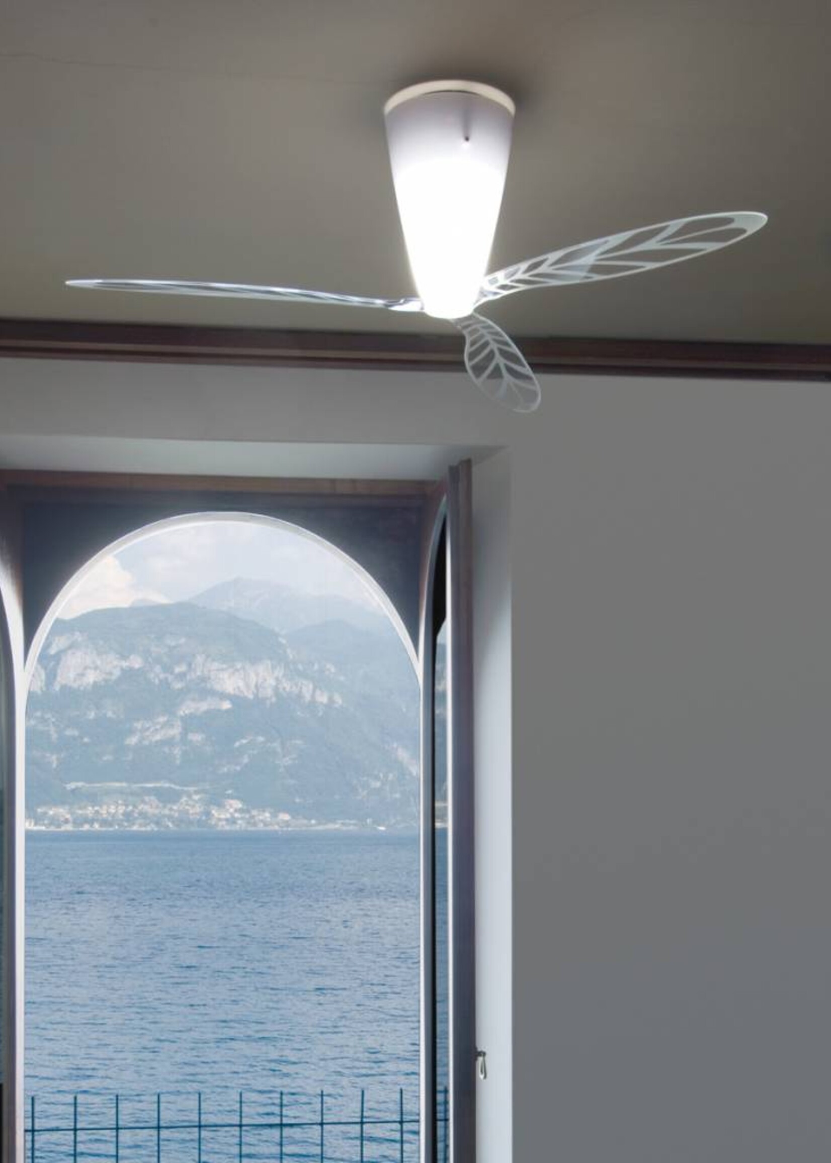 Luceplan Blow ventilator plafondlamp
