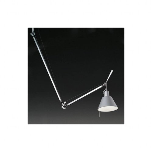 Artemide Tolomeo Decentrata hanglamp aluminium kap