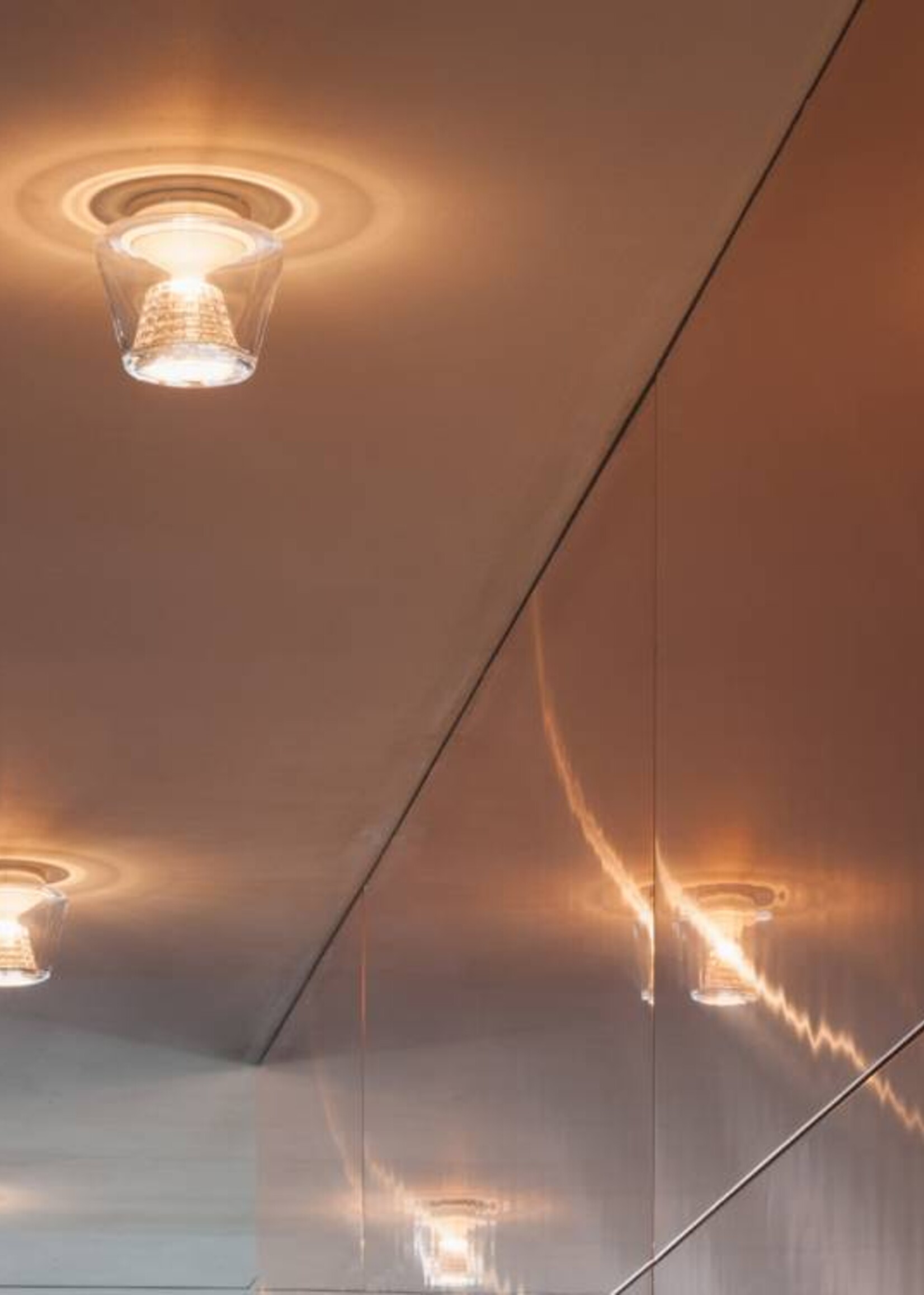 Serien Annex plafondlamp. Helder/Kristal