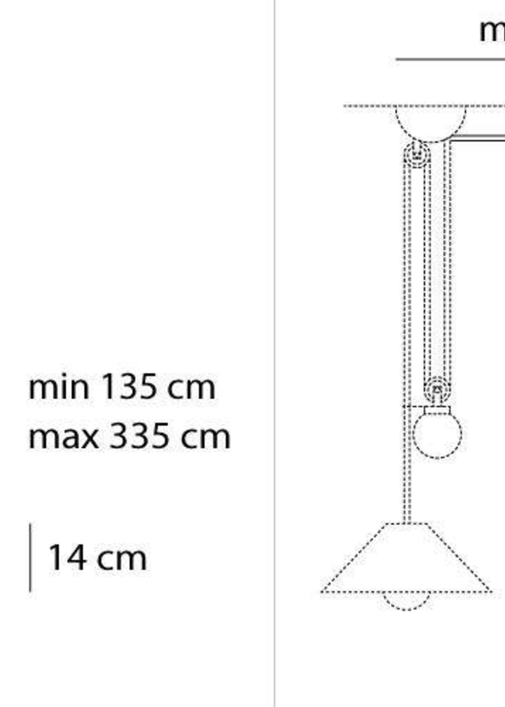 Artemide Aggregato  Saliscendi hanglamp
