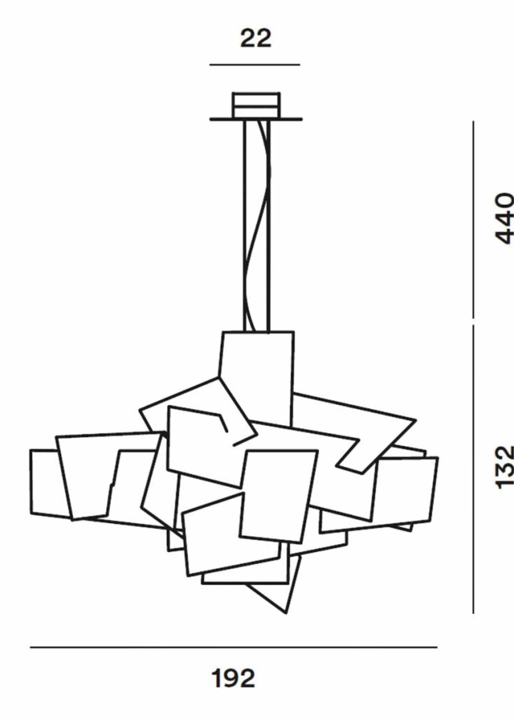 Foscarini Big Bang L en XL hanglamp