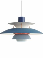 Louis Poulsen PH 5 hanglamp. Blauw