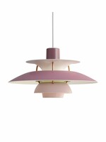 Louis Poulsen PH 5 Mini hanglamp roze