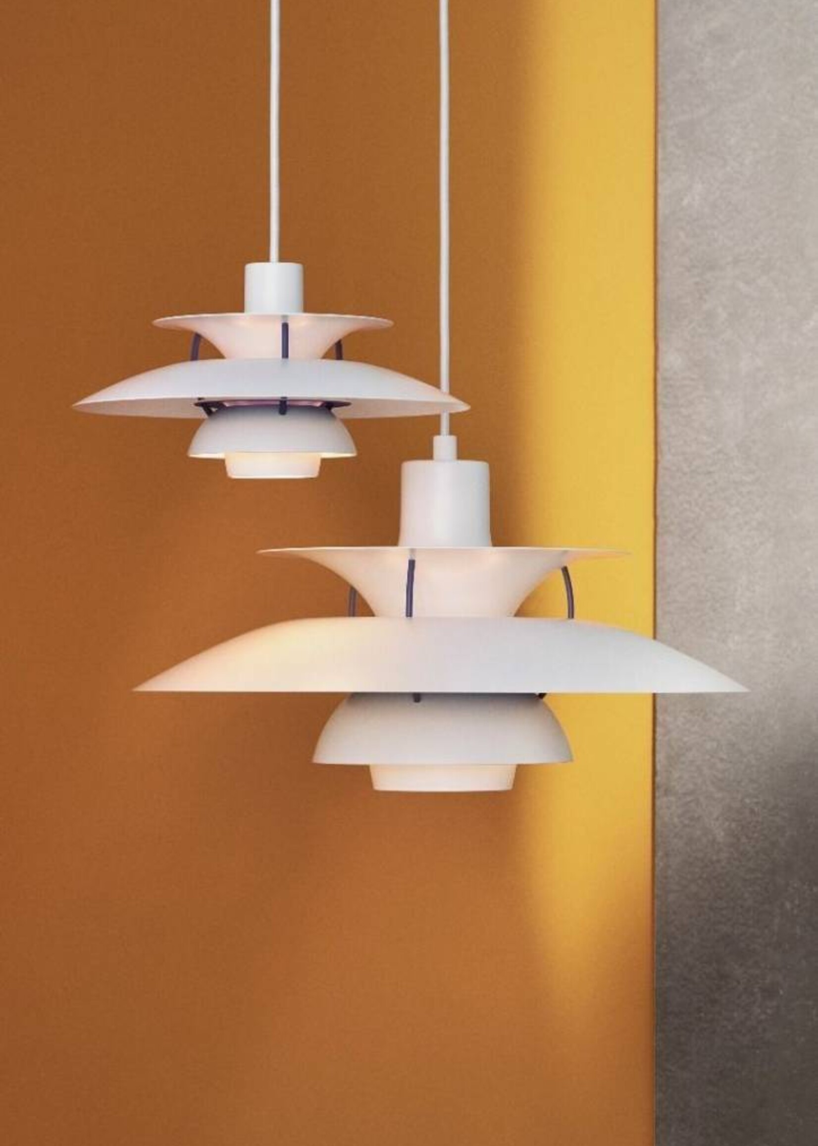 Louis Poulsen PH 5 Mini hanglamp wit