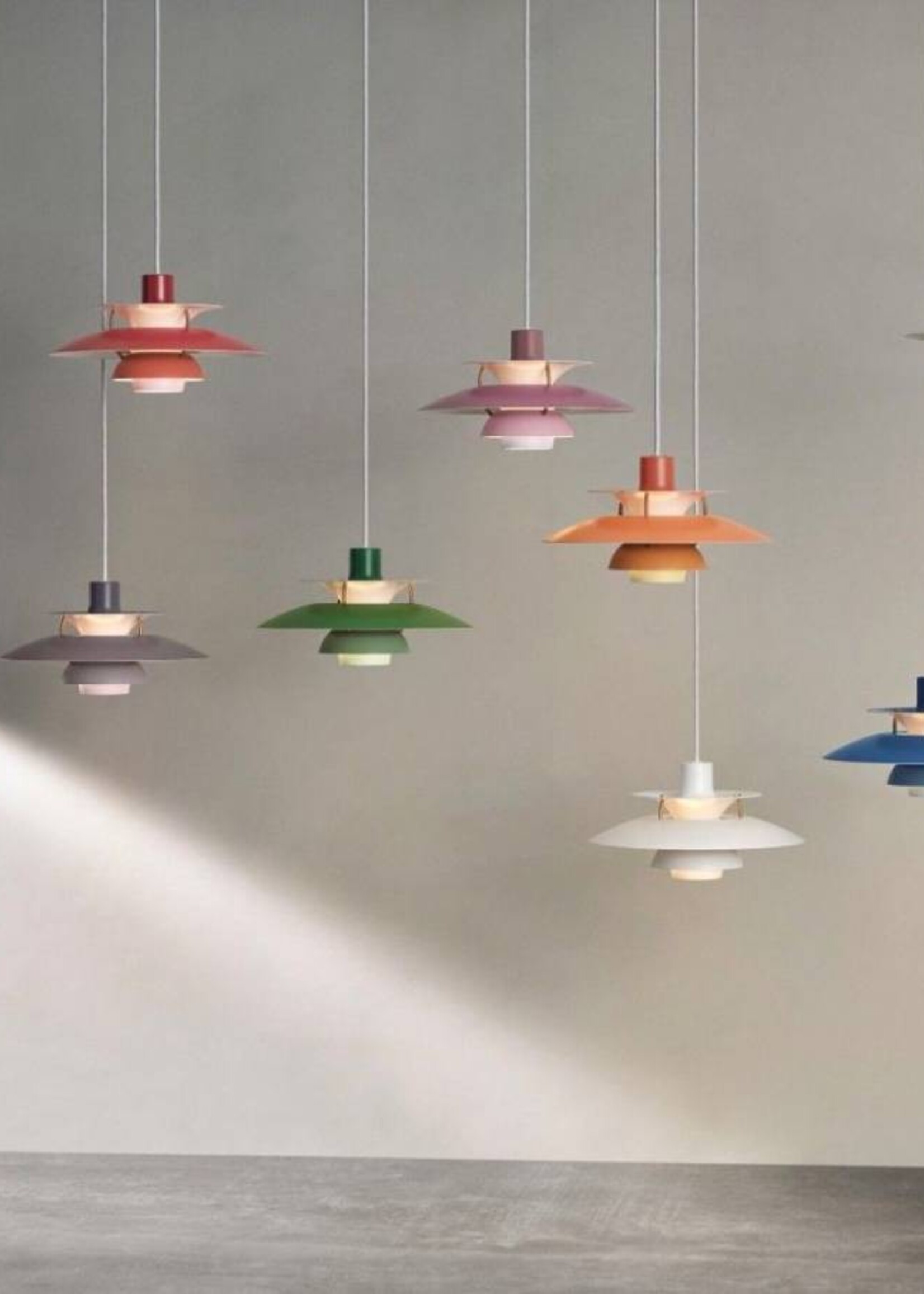 Louis Poulsen PH 5 Mini hanglamp wit
