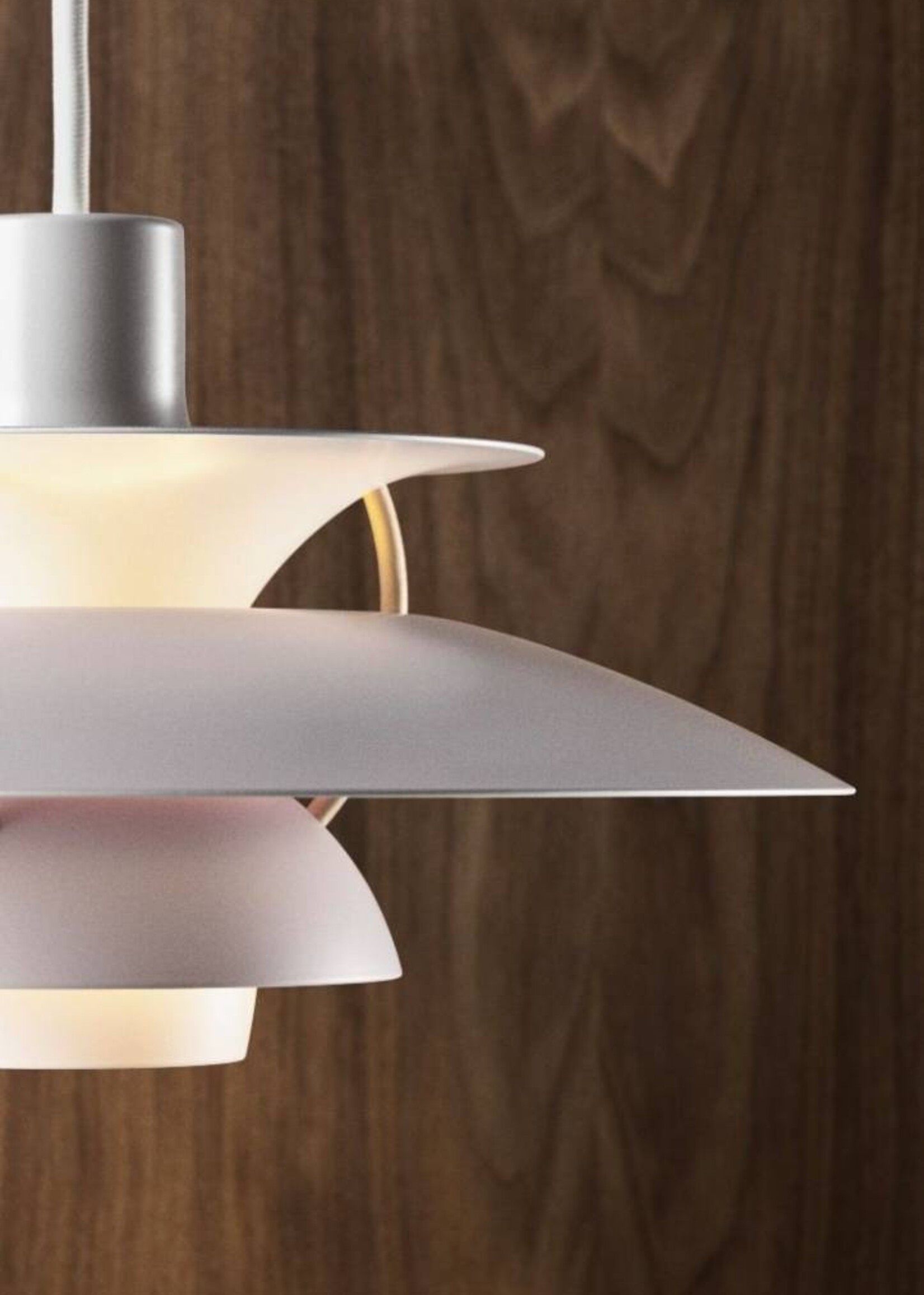Louis Poulsen PH 5 Mini hanglamp wit