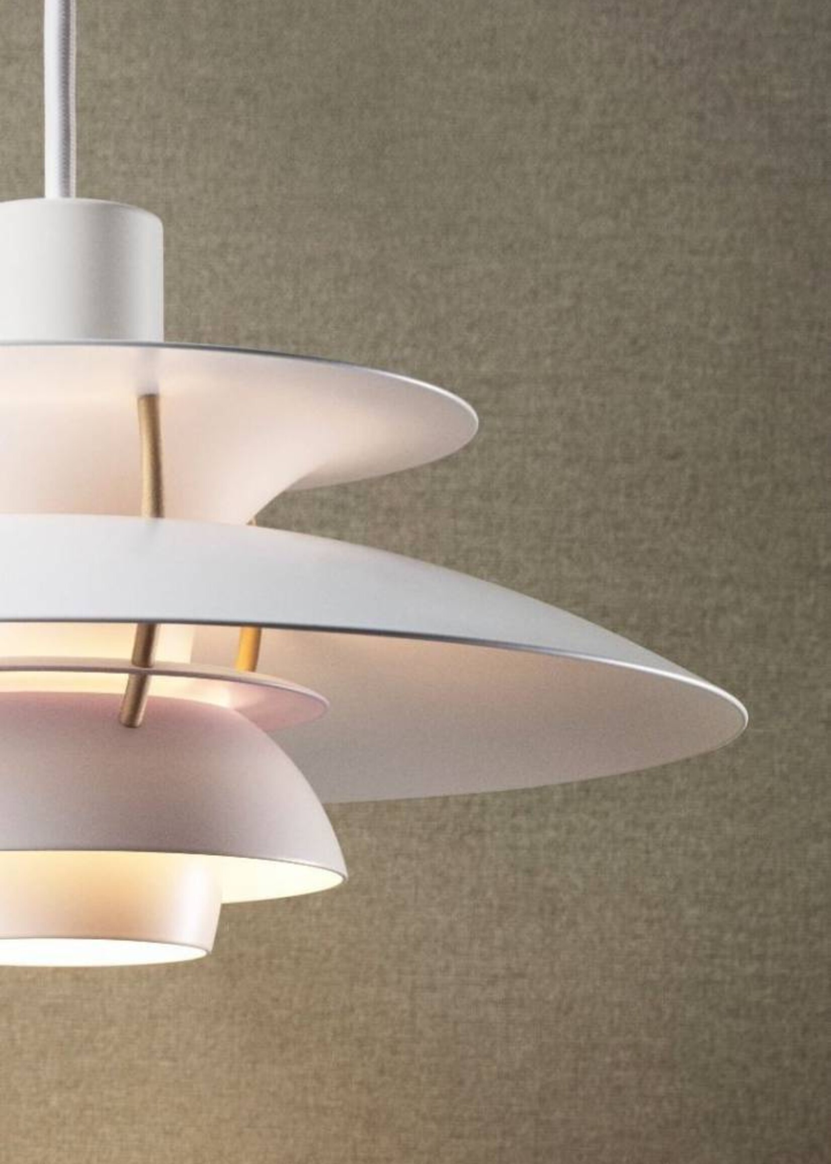 Louis Poulsen PH 5 Mini hanglamp wit