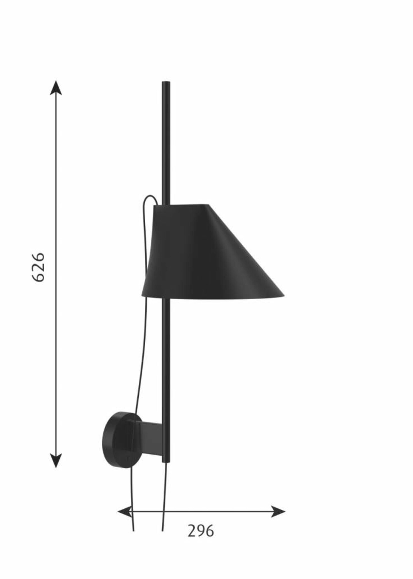 Louis Poulsen Yuh wandlamp
