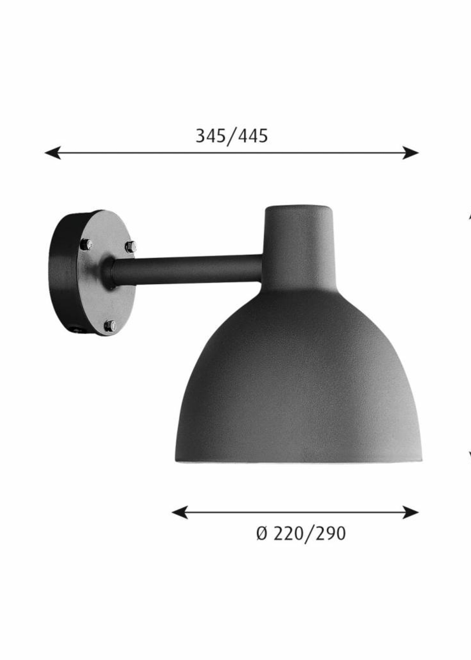 Louis Poulsen Toldbod 290 buitenlamp