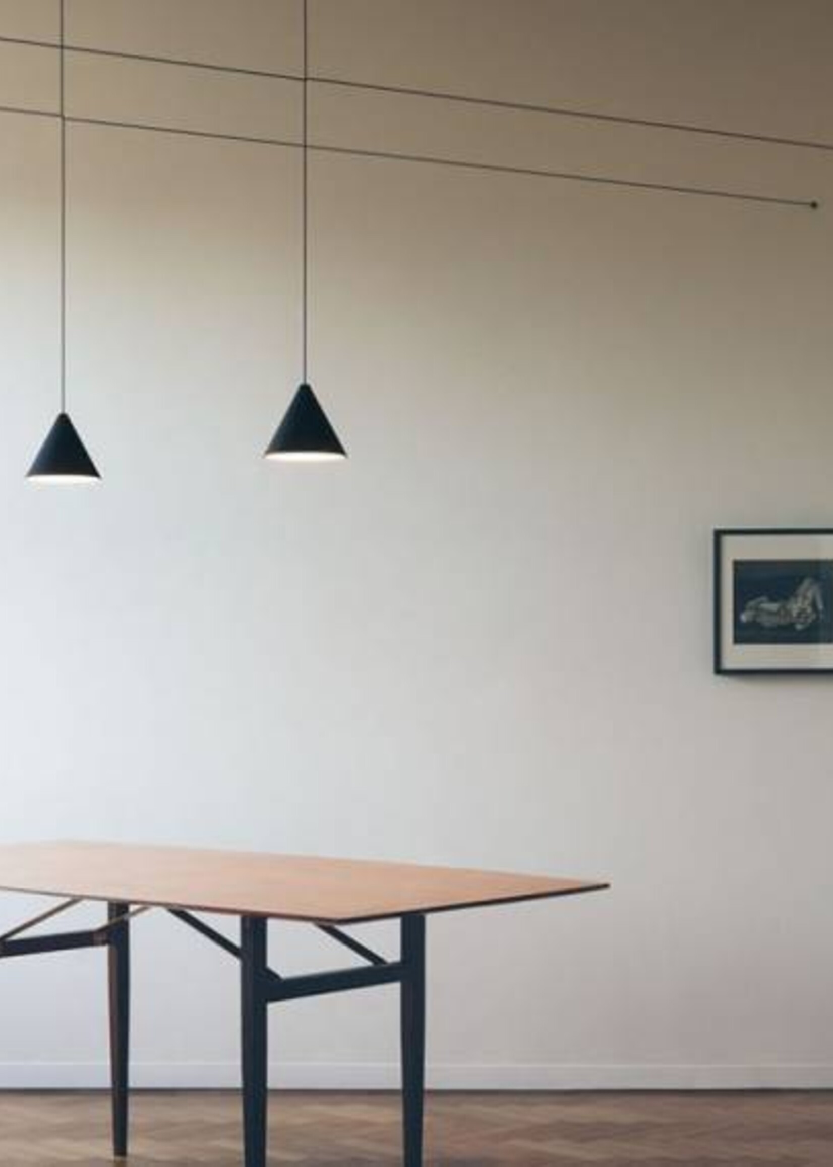 Flos String Light Cone head hanglamp