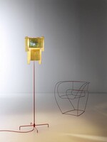 Ingo Maurer 24 Karat Blau Floor vloerlamp