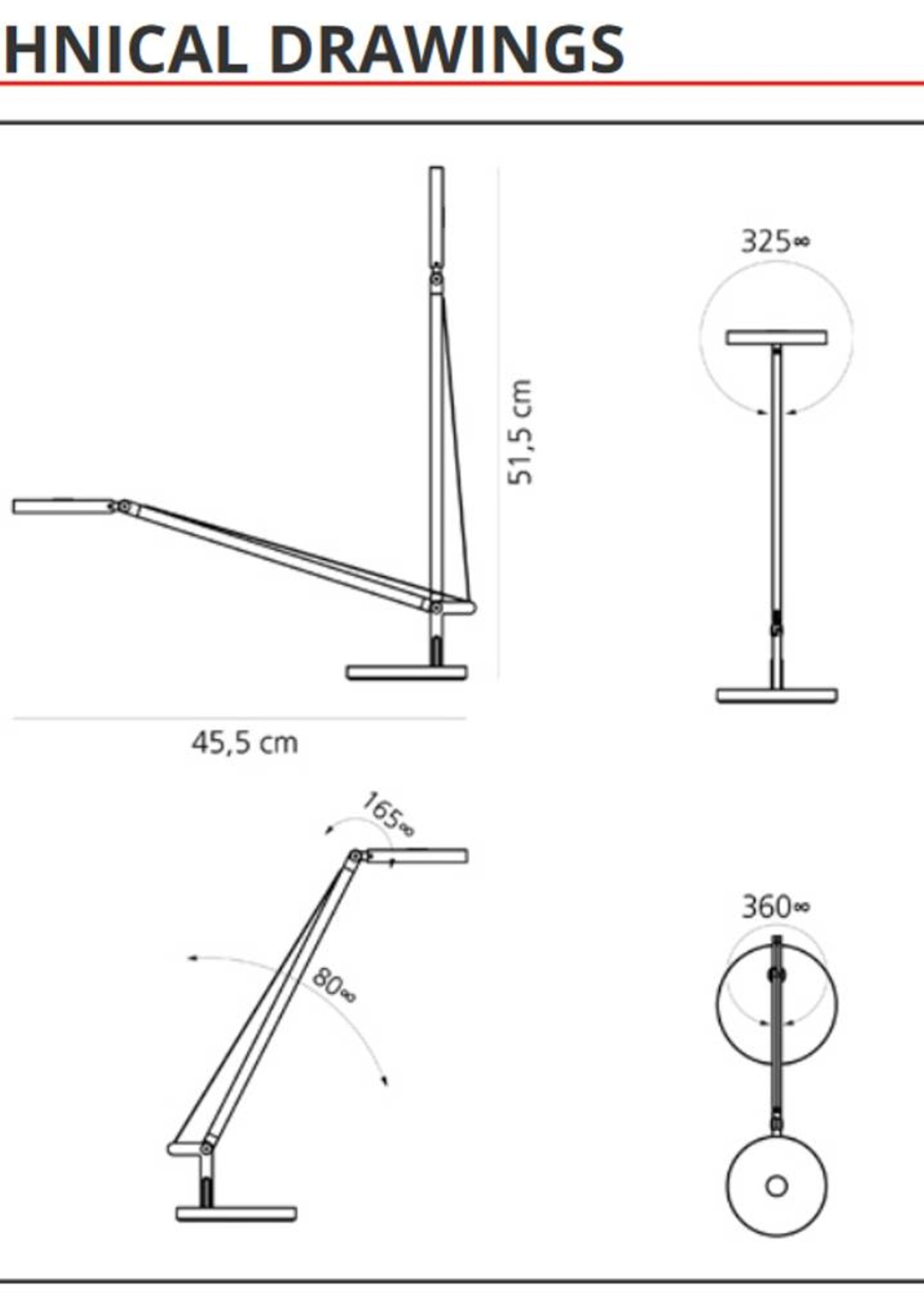 Artemide Demetra Micro tafellamp