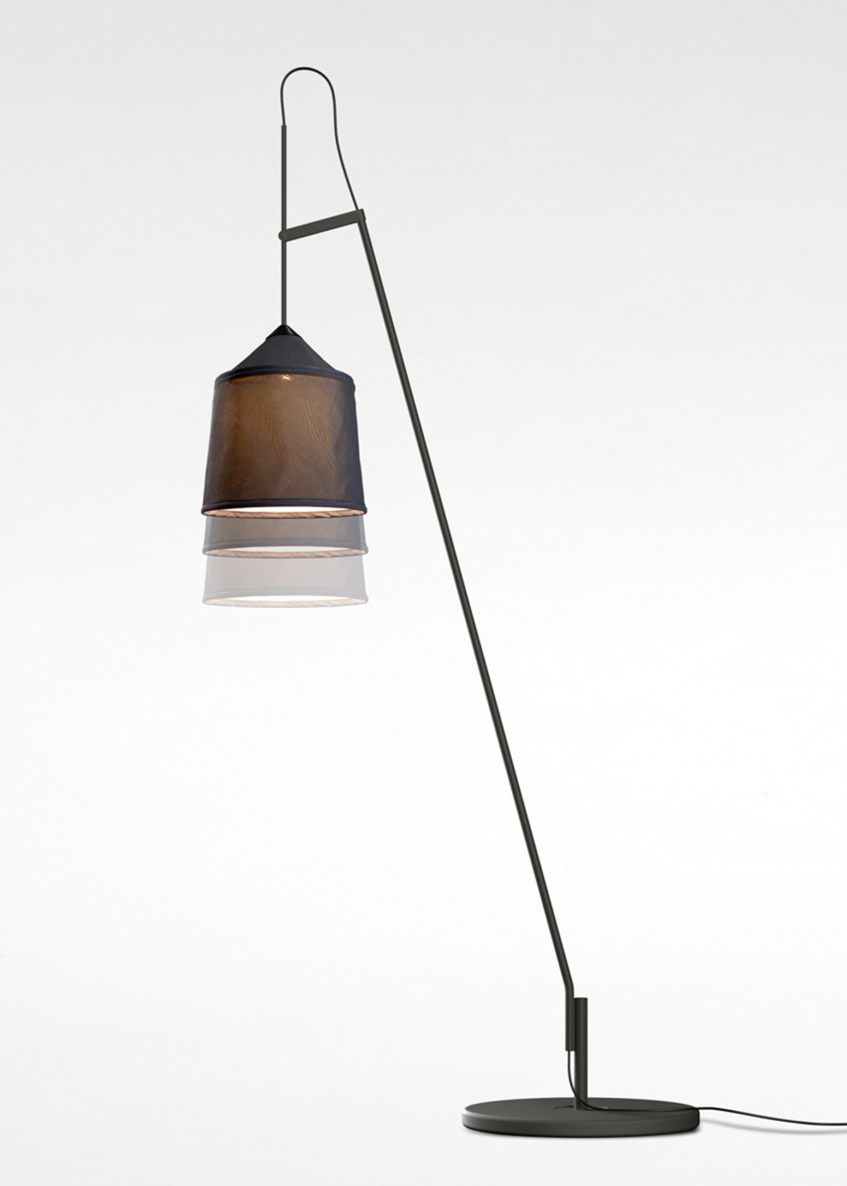 Marset Jaima P207 met kap 43 en base 49 vloerlamp