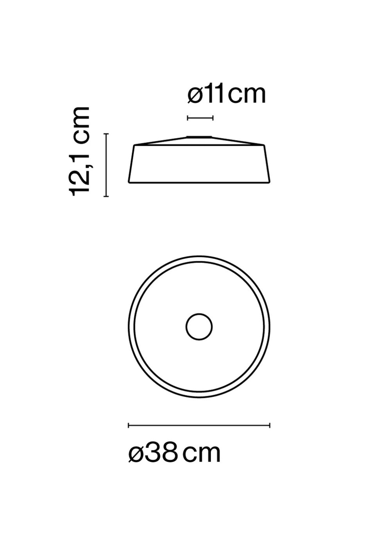 Marset Soho C 38 led plafondlamp