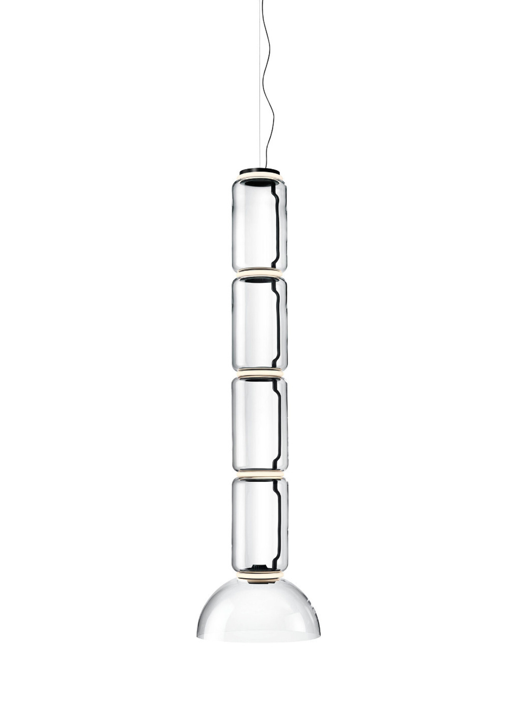Flos Noctambule Low Cylinder + Bowl hanglamp