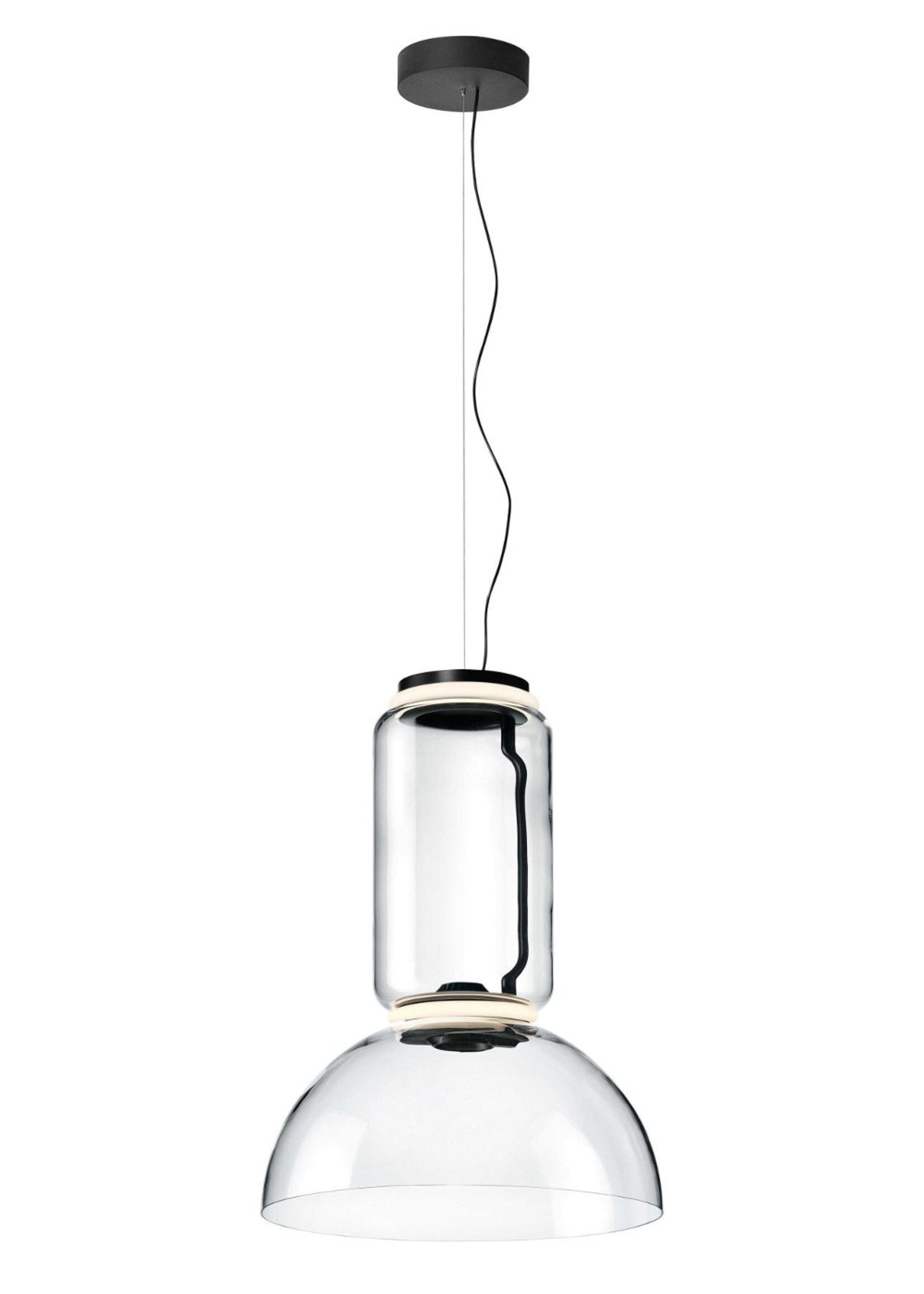 Flos Noctambule Low Cylinder + Bowl hanglamp