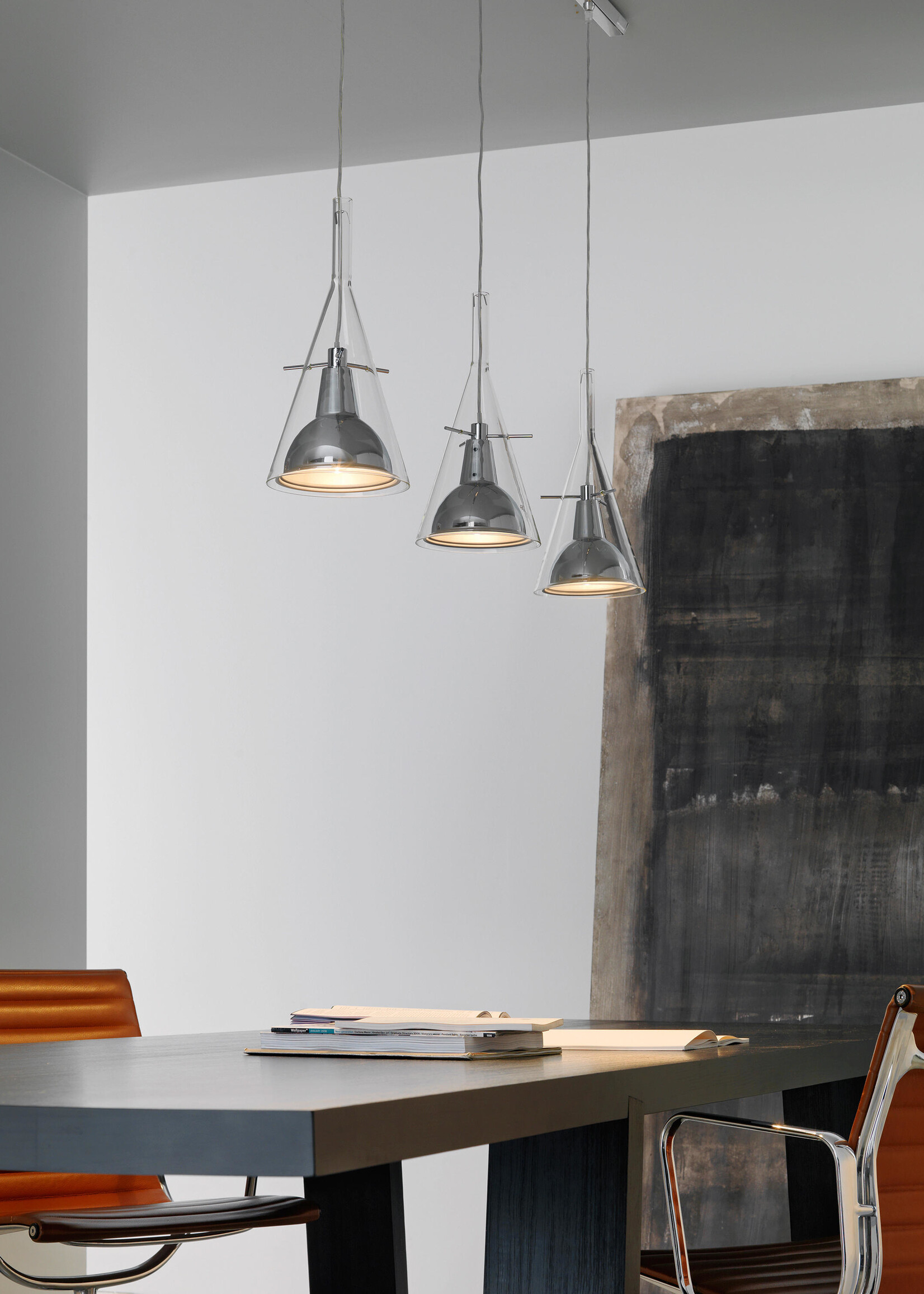 Fontana Arte Flûte 3 hanglamp