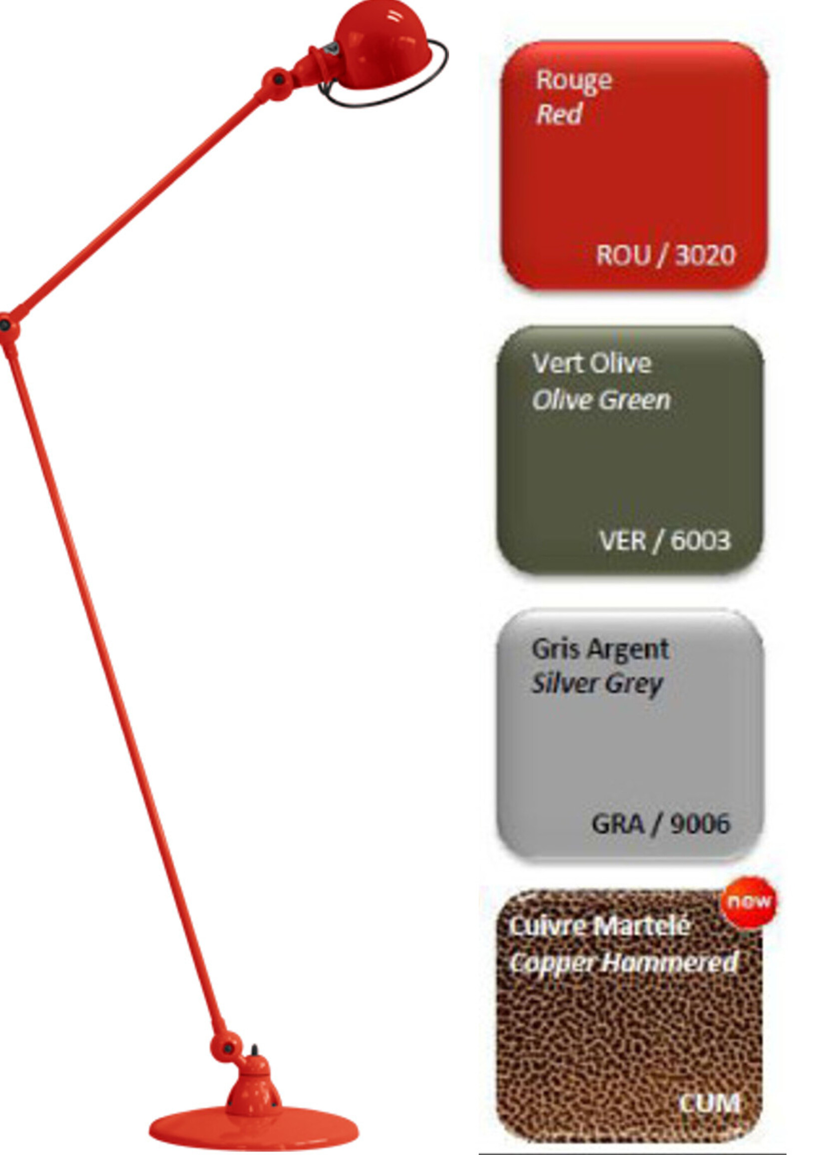 Jieldé   Loft D1260 vloerlamp