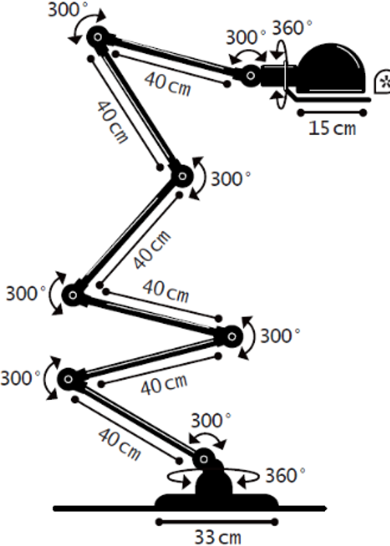 Jieldé   Loft D9406 vloerlamp