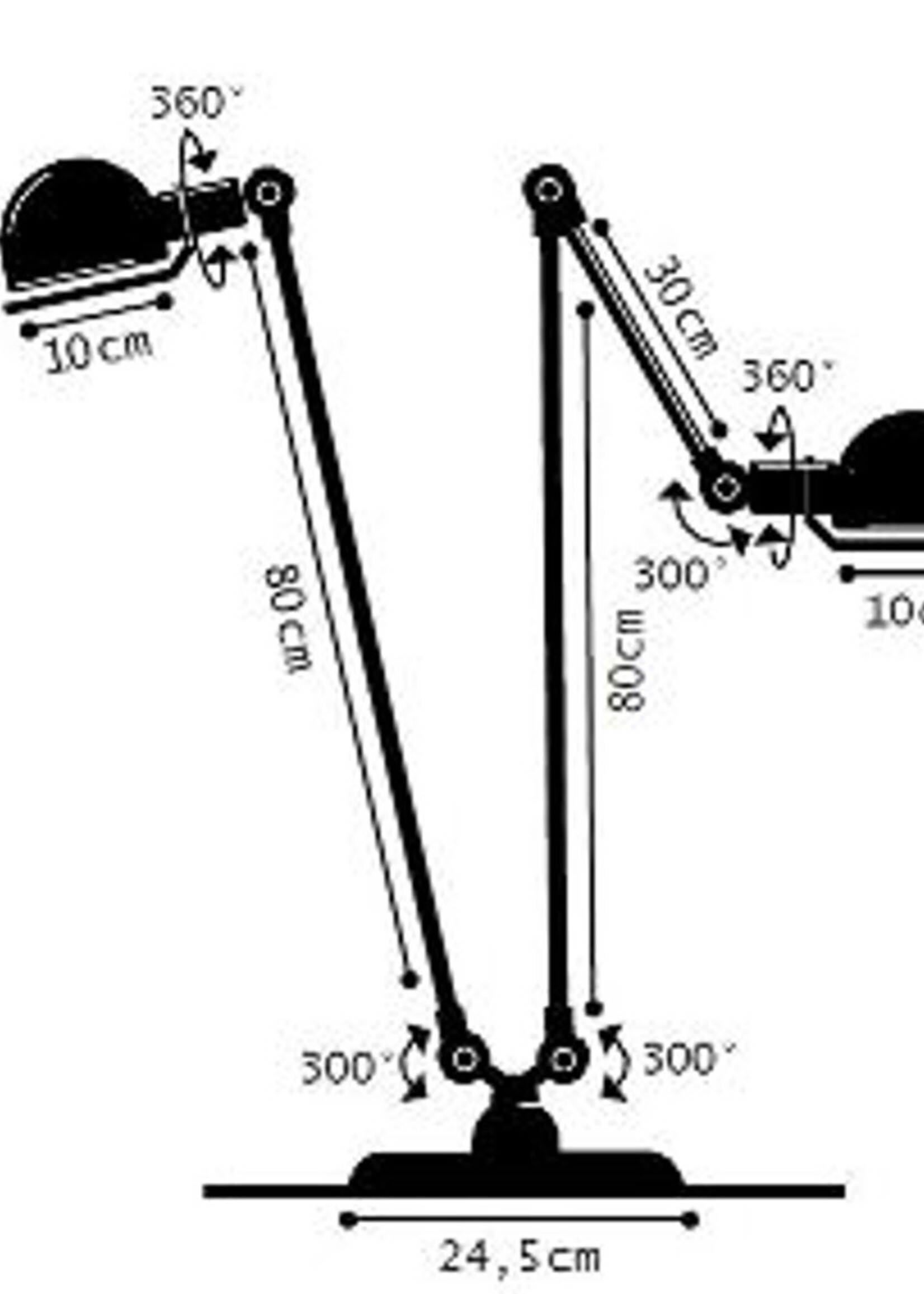 Jieldé   Signal SI8380 vloerlamp