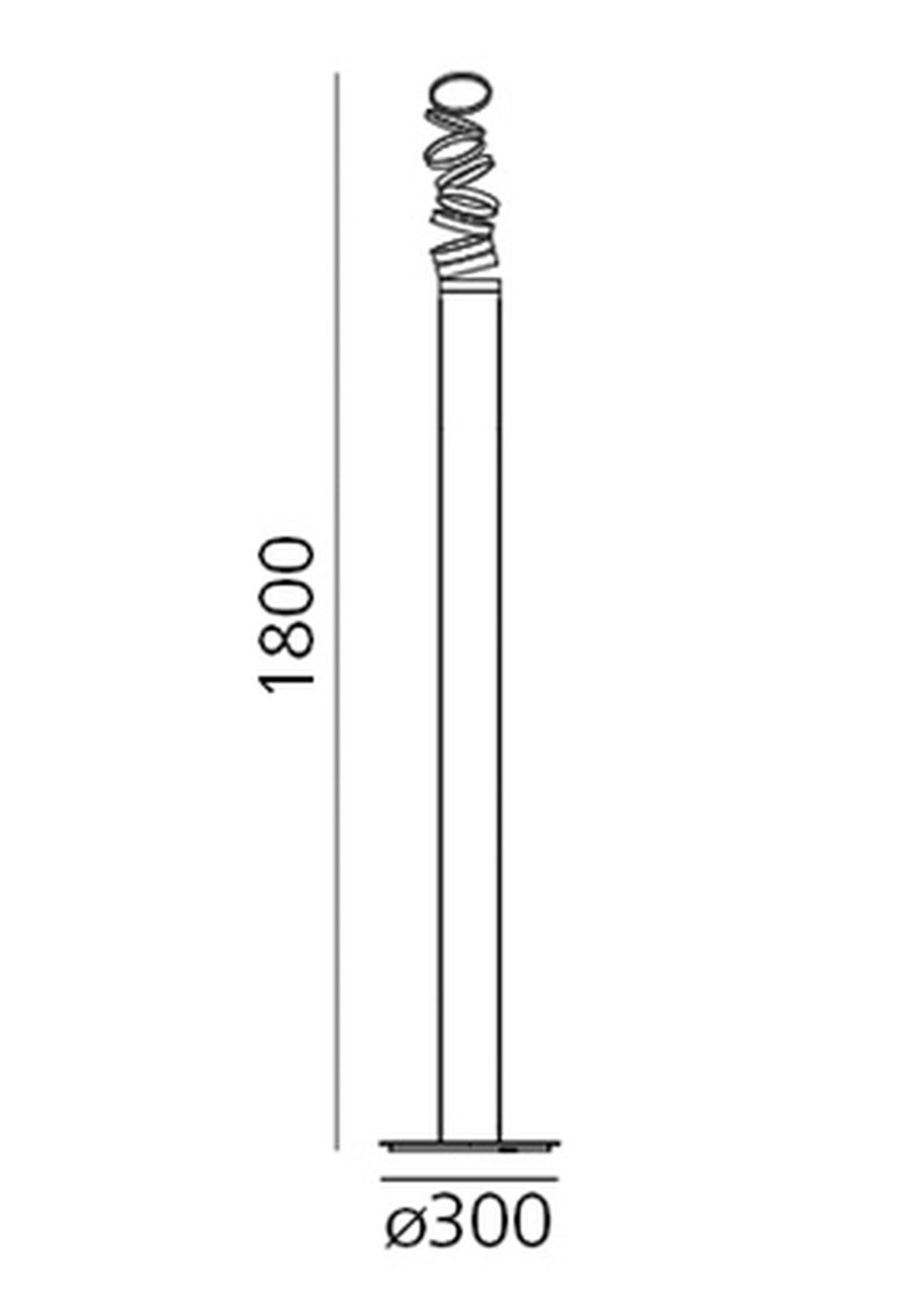 Artemide Decomposé Light vloerlamp