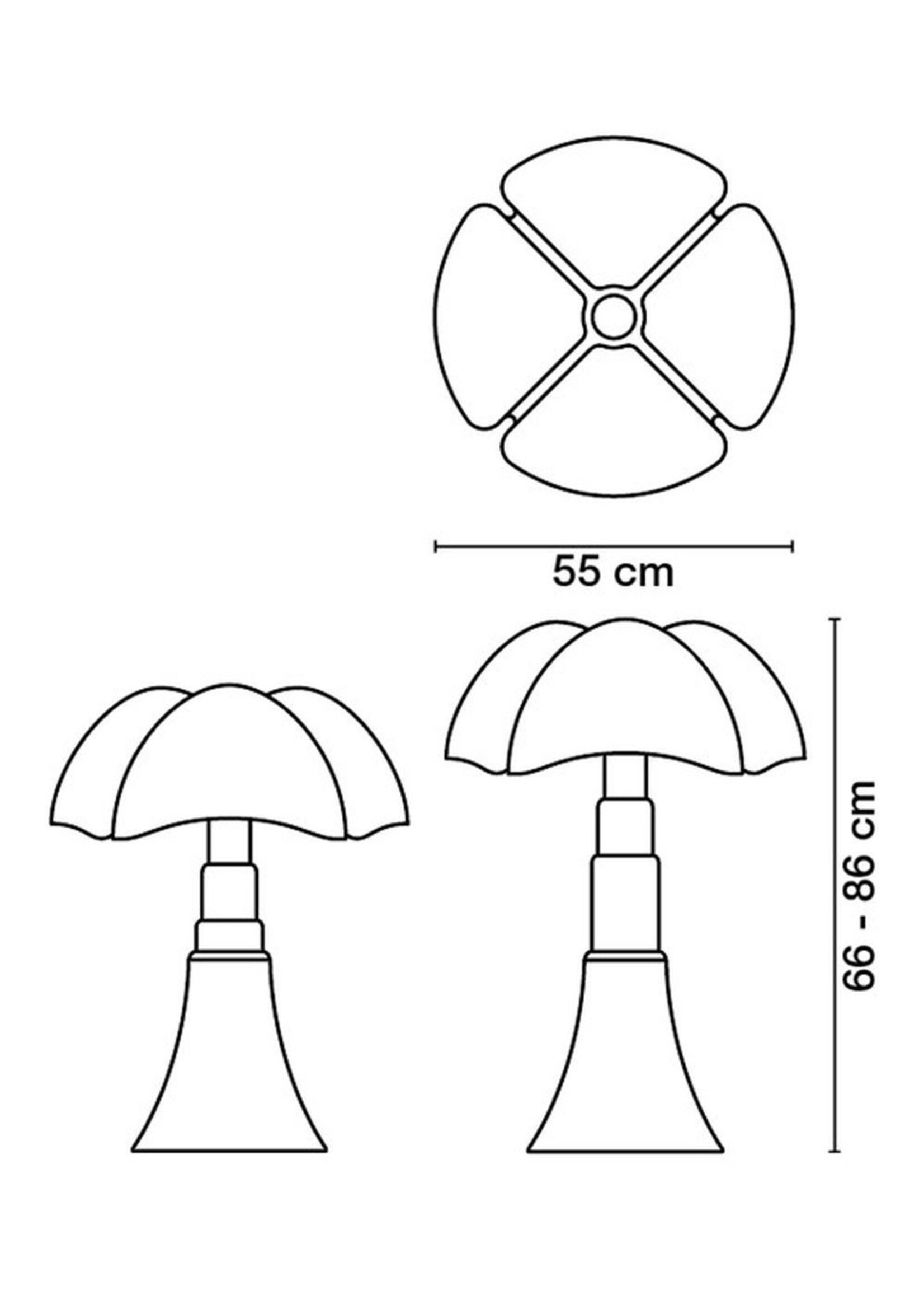 Martinelli Luce Pipistrello 4.0 tafellamp