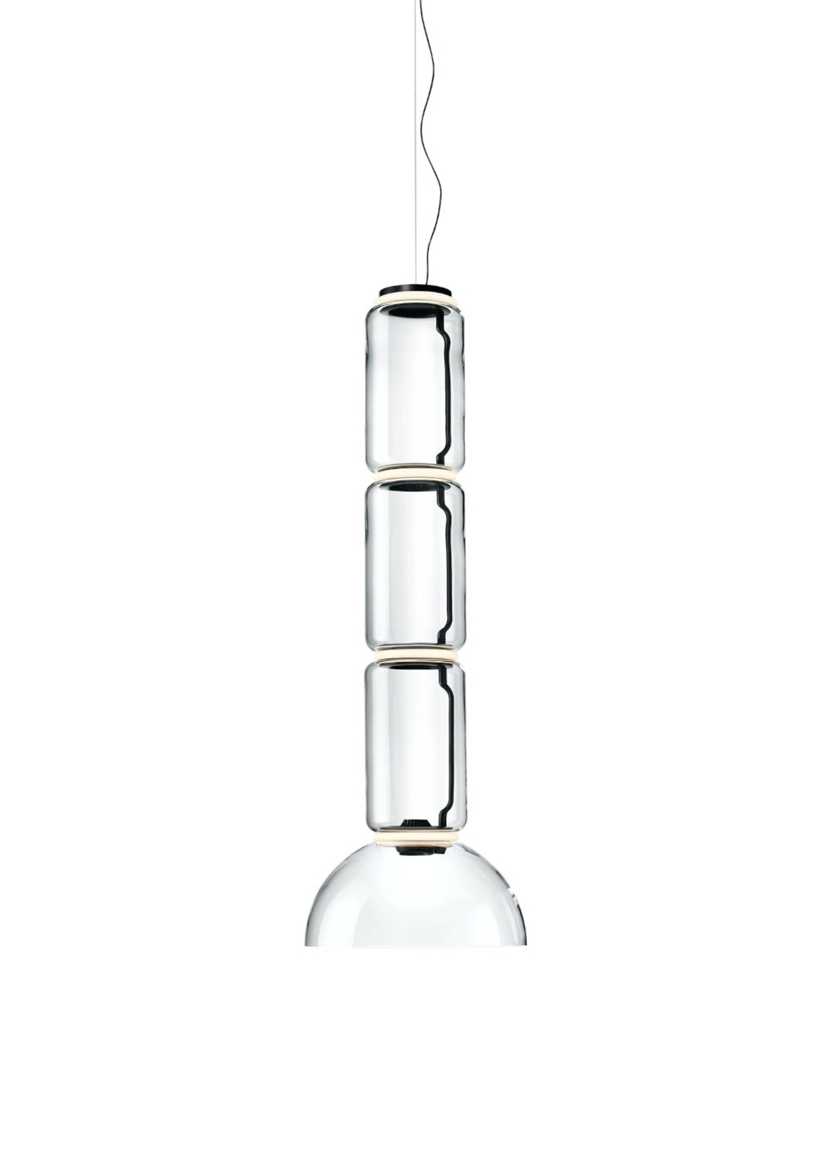 Flos Noctambule Low Cylinder + Bowl hanglamp