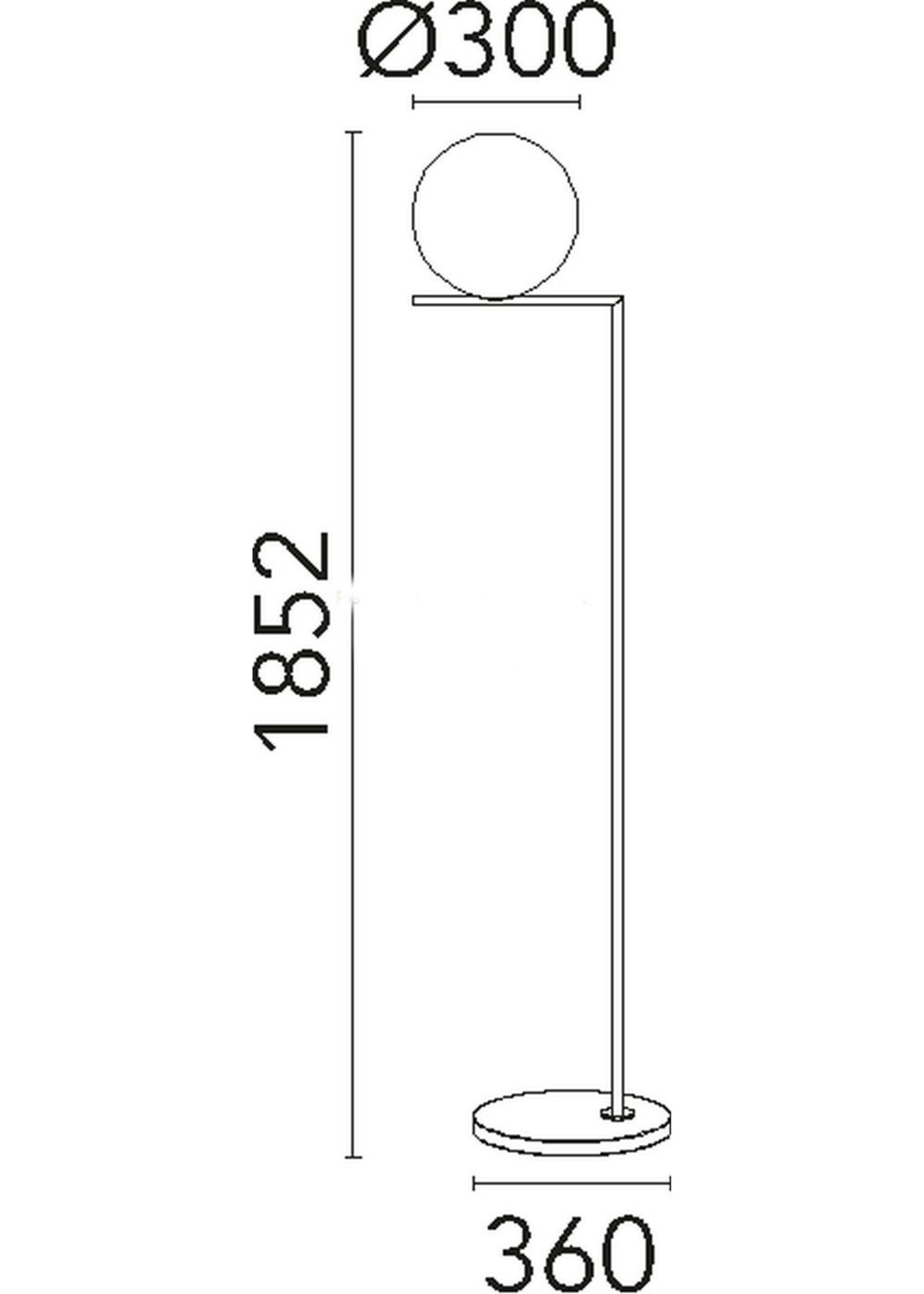 Flos IC Lights F2 Outdoor vloerlamp