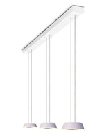 Oligo Glance hanglamp drievoudig met  hoogte verstelling