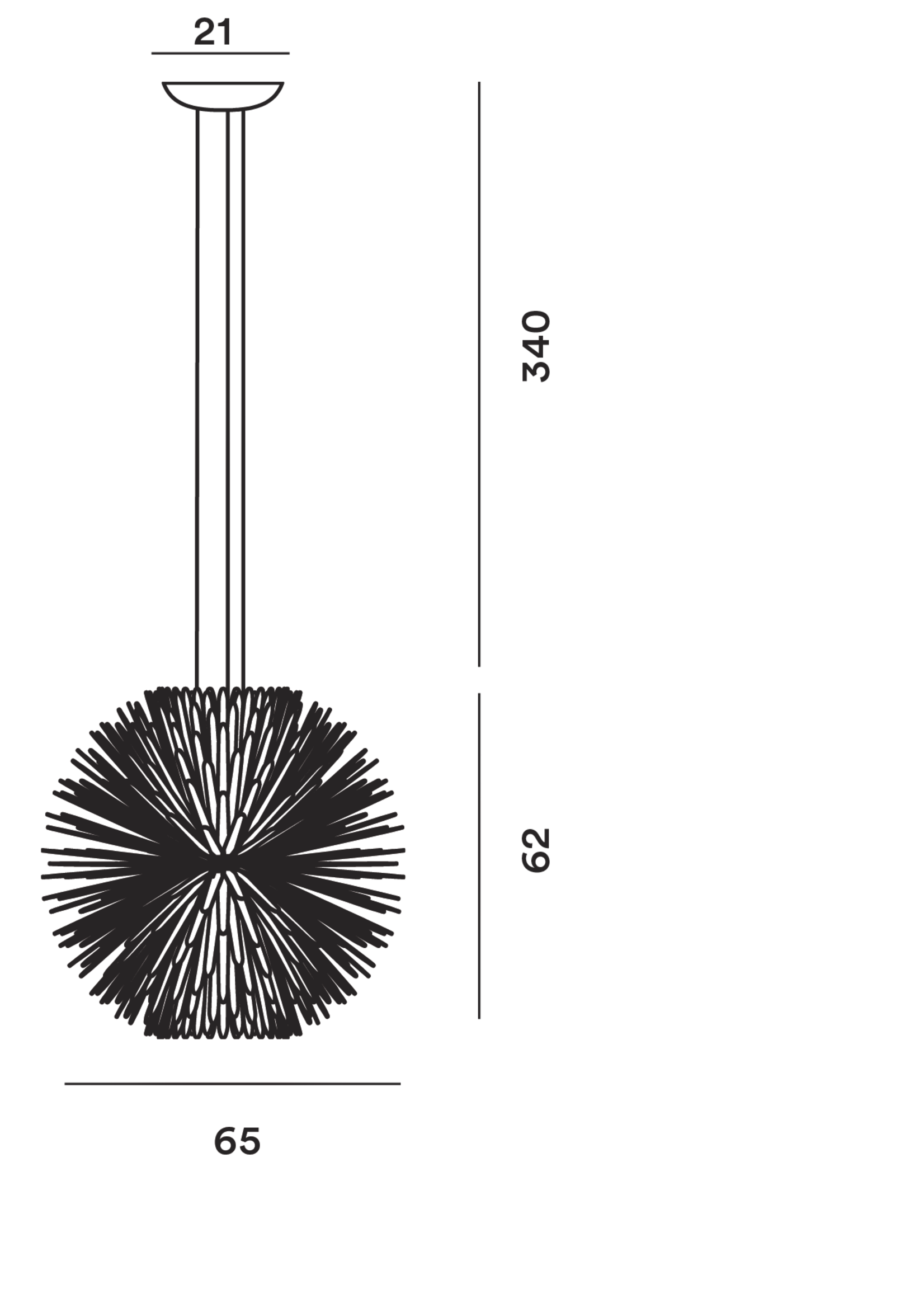 Foscarini Sun-Light of Love hanglamp