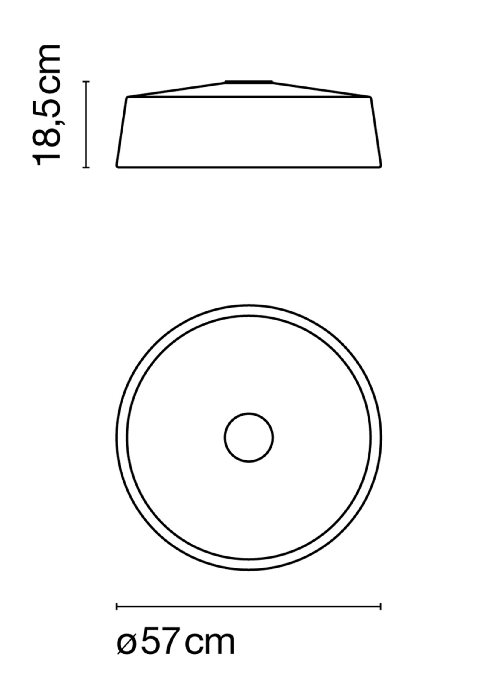 Marset Soho C 57 led plafondlamp