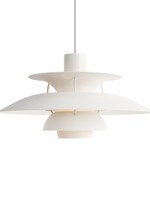 Louis Poulsen PH 5 hanglamp. Monochrome White