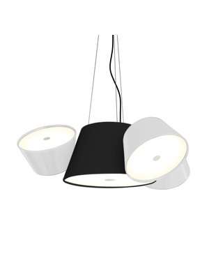 Marset Tam Tam Mini hanglamp. Centralekap. Zwart