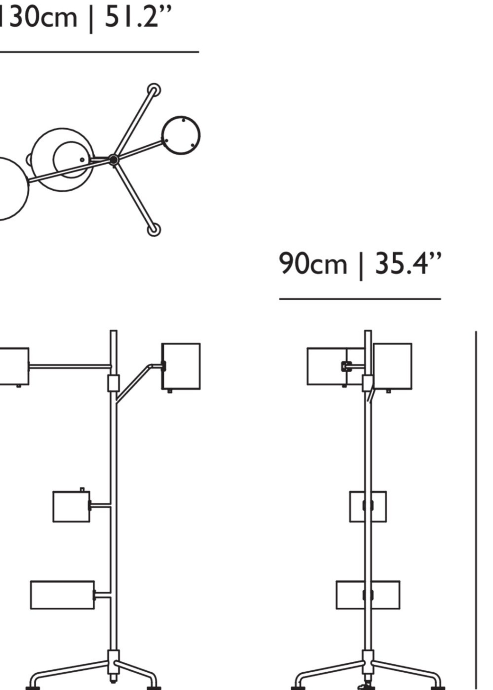 Moooi Statistocrat Floor Lamp vloerlamp