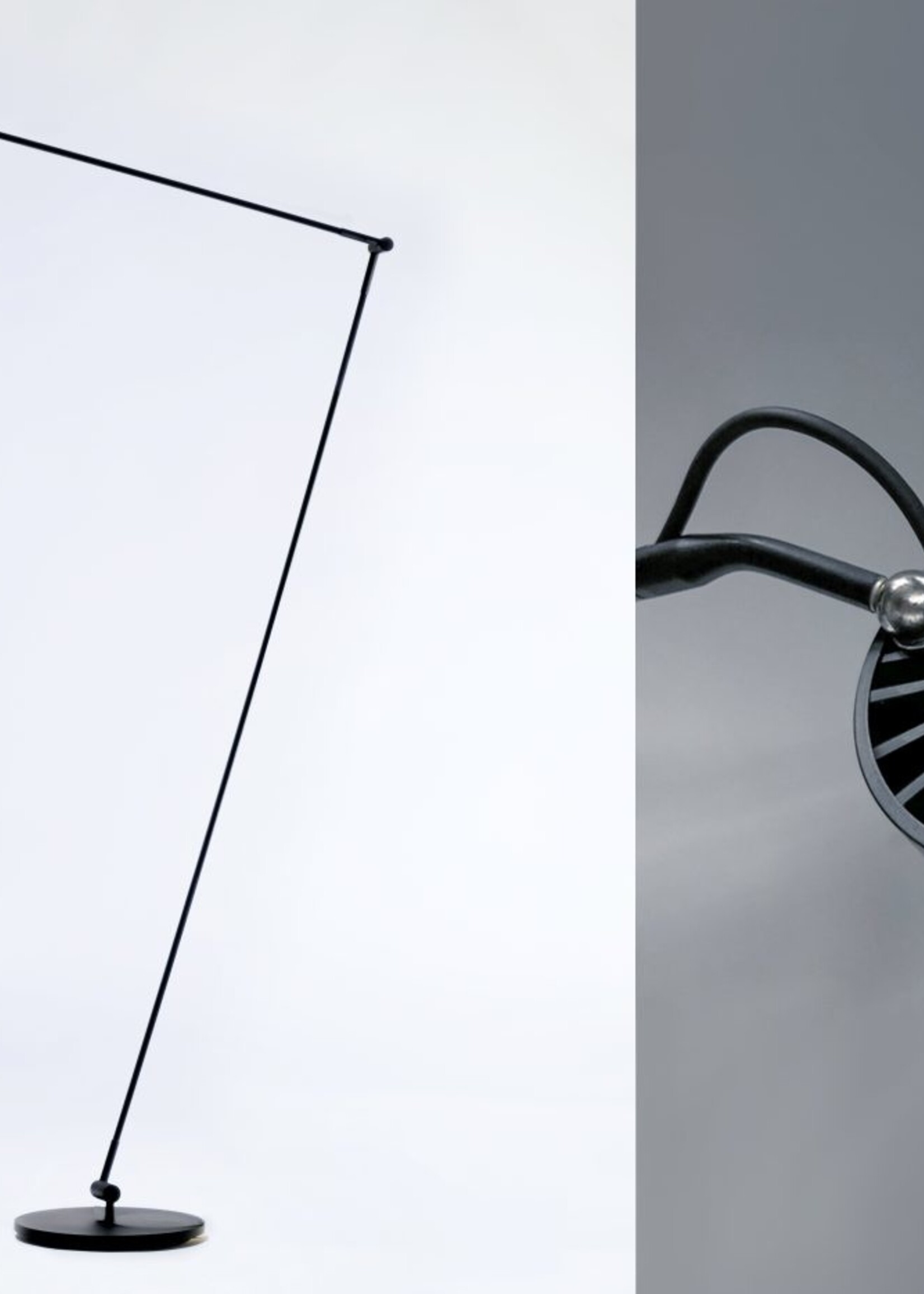 Radius design verlichting Basica 936 Task led vloerlamp