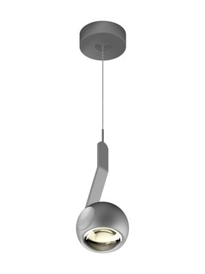 Occhio io 3d sospeso. hanglamp. Mat chroom