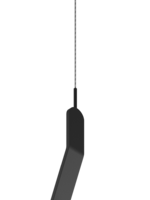 Occhio io 3d sospeso. hanglamp. Rose goud
