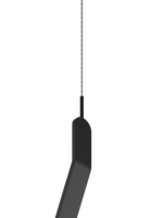 Occhio io 3d sospeso. hanglamp. Brons