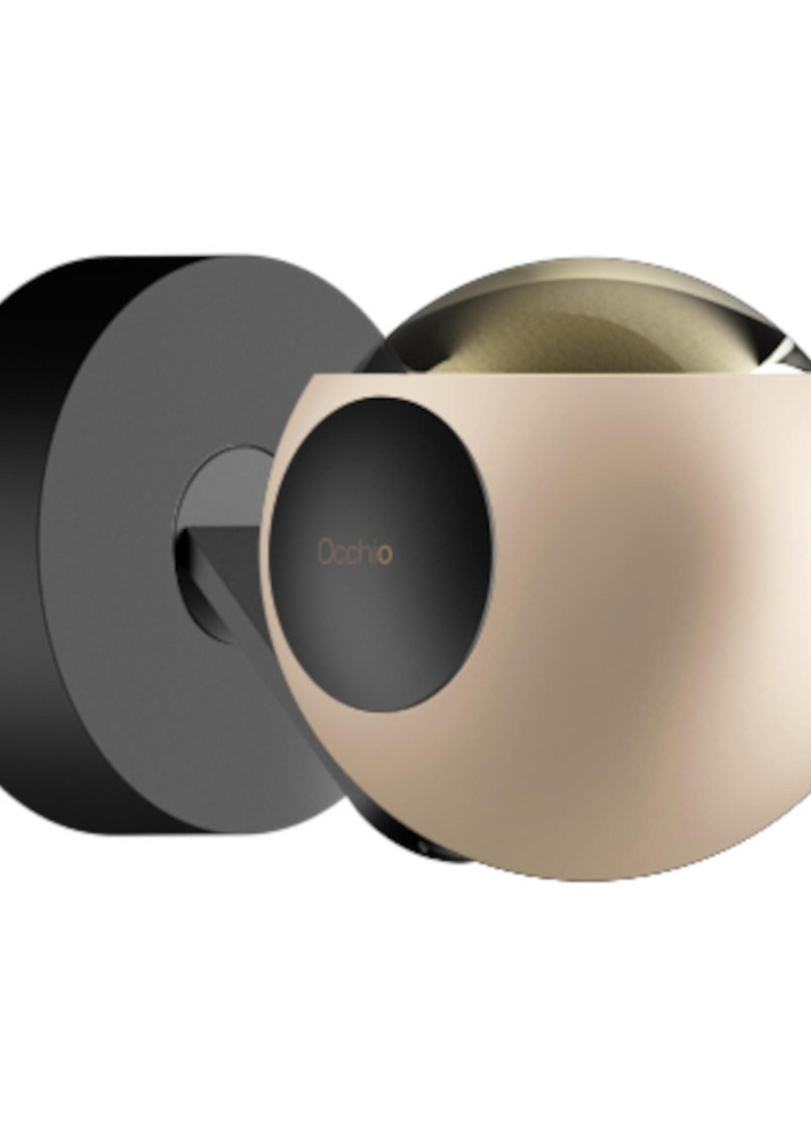 Occhio io 3d pico wand/plafondlamp. Mat goud