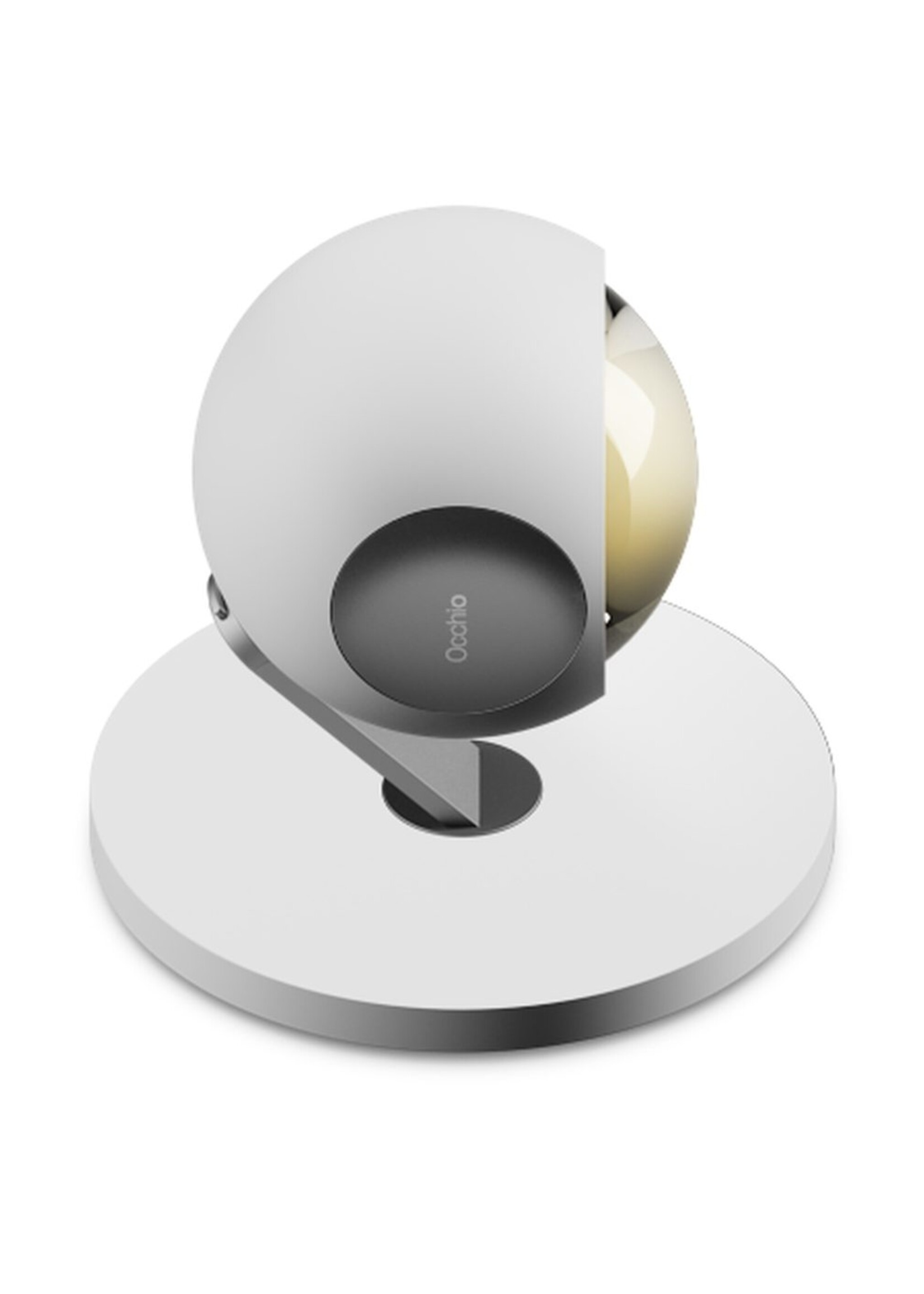 Occhio io 3d basso. vloerlamp. Mat wit