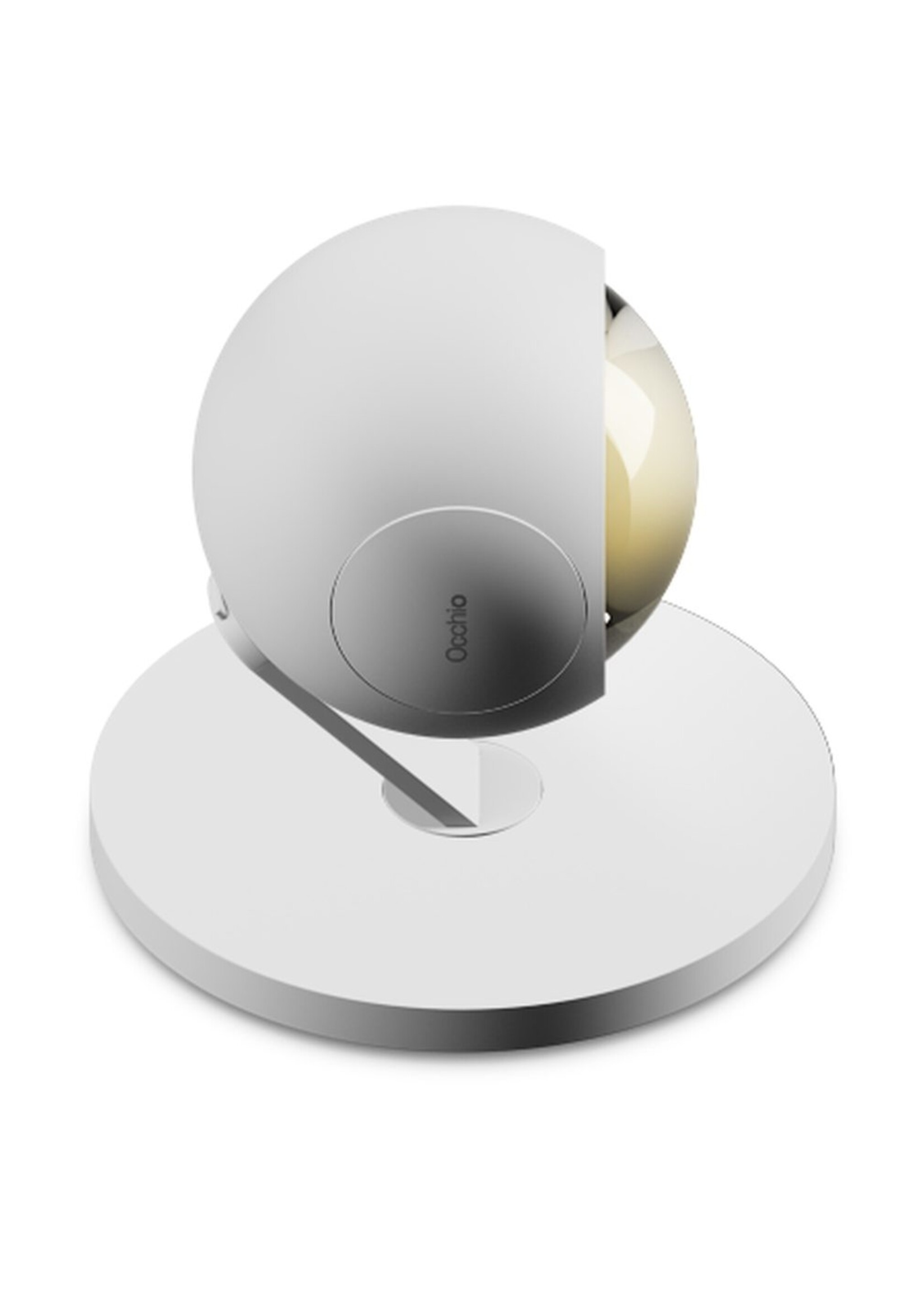 Occhio io 3d basso. vloerlamp. Mat wit