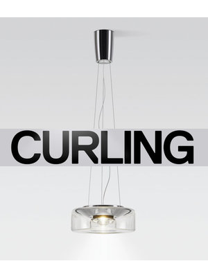 Serien Curling hanglamp: Rope transparant S