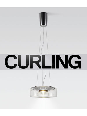 Serien Curling hanglamp: Rope transparant. L